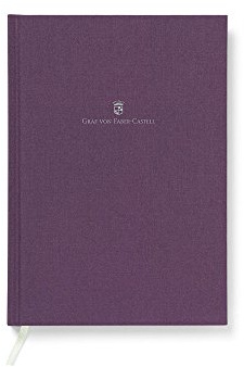 Faber-Castell Graf Buch GvFC mit Leineneinband A5 violet blue