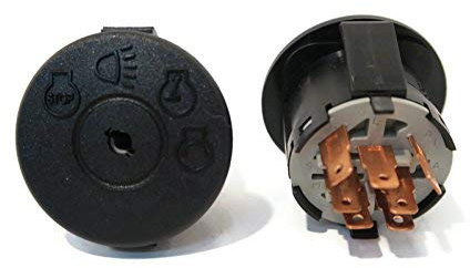 Interrupteur d'allumage pour tondeuse à gazon avec clé Remplace AYP/ROPER/SEARS 163968