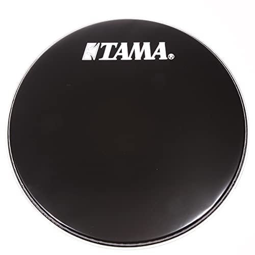 TAMA Black Heads Bassdrumfell Schwarz - 22 (BK22BMWS)