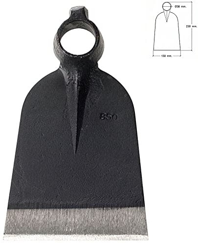 Azada Forjada Sin Mango 219/850 Gramos