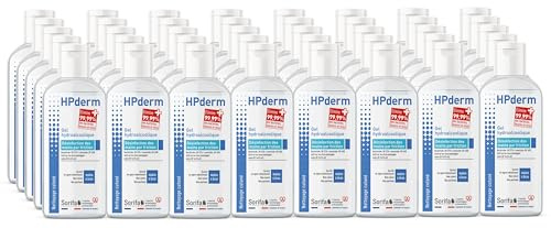SORIFA Carton de 45 HPderm Gel hydroalcoolique désinfection mains 100 ml