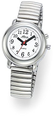 Atlanta Parlante Mujer Reloj De Plata 8915 – 19