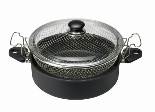 Ballarini Gli Speciali Eccofritto, Alluminio, Nero, 28 cm