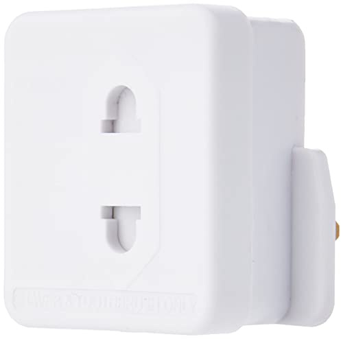 SABULK ST-139 Plug, UK 3 Pin to 2 Pin Shaver and Toothbrush Adapter Plug