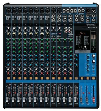 Yamaha MG16XU 16-Input 6-Bus Mixer with Effects