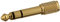 Sennheiser Adaptateur 6,35 mm - 549346 Authentique Adaptateur Jack Universel 6,35 mm - 3,5 mm (1/8) vers (1/4)