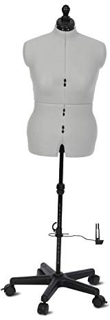 Adjustoform Verstellbare Schneiderpuppe Celine Standard Plus 8-Teilige | Mittel (M) [Größe EUR 44 bis 48]