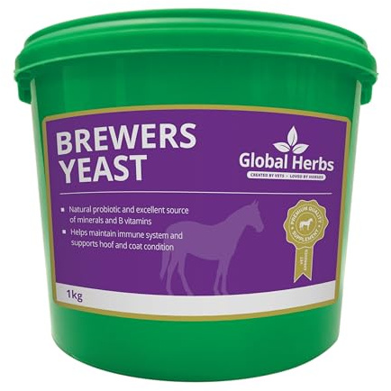 Global Herbs Brewers Yeast Equine B-Vitamin Support Powder 1kg