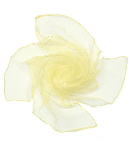 Boolavard 50er Jahre Plain Square Chiffon 50 Hals 4 Jahreszeiten Schal wickeln 65 x 65 cm schwarz, weiß, rot, grün, Pink, etc..