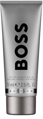 BOSS Bottled Aftershave Balm for Him - Woody Scent with Notes of Apple, Cinnamon and Wood - Light Longevity - 75ml