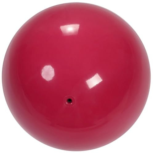 TOGU 430402 Unisex – Erwachsene Gymnastikball 300g Standard Unlackiert, Rot, 16