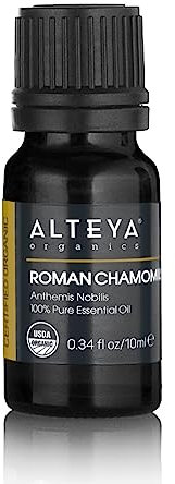 Alteya Bio Öl Römische Kamille – 10ml - 100% USDA Organic- zertifiziert - ätherisches Öl aus Römischer Kamille (Anthemis Nobilis)