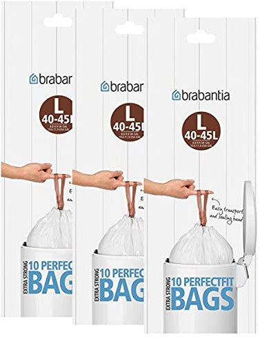 Grocery Centre Brabantia BR371547-1212 Lot de 12 rouleaux de 120 sacs poubelle (3 Pack)