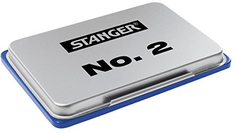 Stanger 1801503 Stempelkissen 2 metall, blau