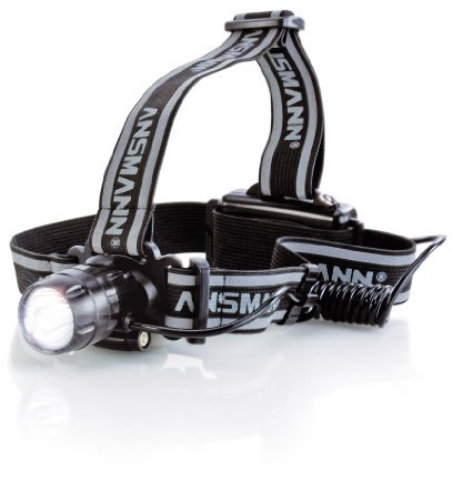 ANSMANN 5819073 HD3 Headlight Stirnlampe mit Kopfband LED Taschenlampe Outdoor Joggen Biken
