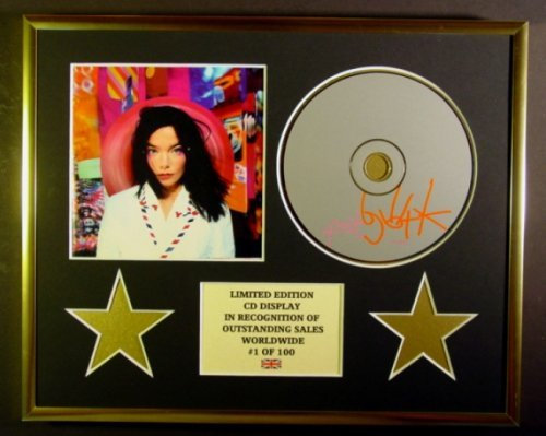 Bjork/CD-Display, Limitierte Auflage, Coa/Post