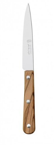 lot de 24 couteaux LA FOURMI bois d' OLIVIER LAMES 10 CM REF 1003129874450