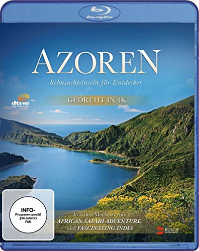 Azoren - Sehnsuchtsinseln für Entdecker (Mastered in 4K) [Blu-ray]
