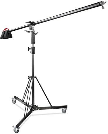 Walimex pro Galgen-Rollstativ mit Gegengewicht, Schwarz