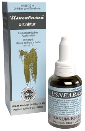 SANUM-KEHLBECK Usneabasan Urtinktur, 30 ml Lösung