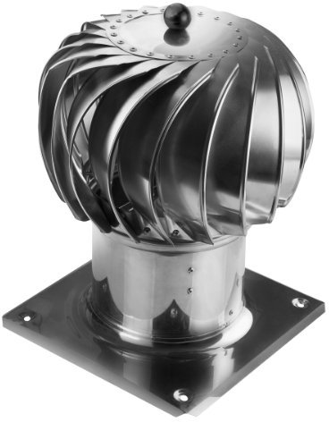 High Quality Stainless Steel Rotating Spinning Ventilation Chimney Cowl Airroxy 150mm