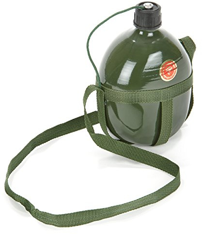 ESPA Feldflasche Soldaten Kostümzubehör Militär grün