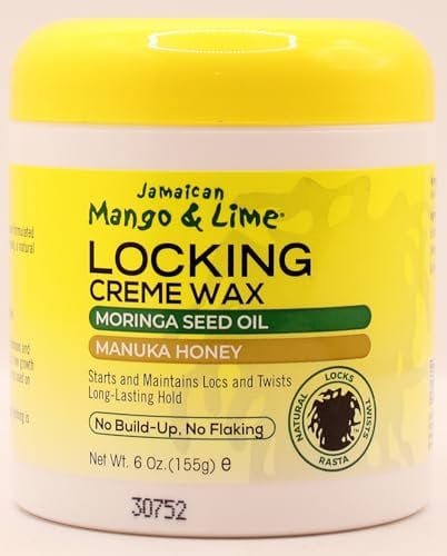 Jamaican Mango & Lime Locking Creme Wax, 6 Ounce by Jamaican Mango & Lime