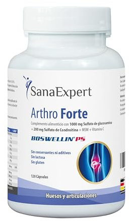 SanaExpert Arthro Forte Nahrungsergänzung für Gelenke, Knorpel & Knochen