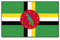 Dominica Flagge Fahne 90 * 150 cm