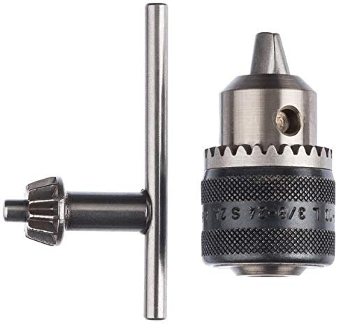 Bosch Professional Zahnkranzbohrfutter (Spannbereich 1-10 mm, Aufnahme 3/8 - 24, Rechts- und Linkslauf, Zubehör Bohrmaschine)