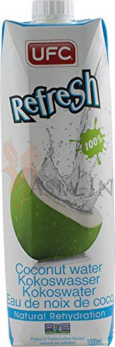 UFC Actualiser eau de coco 1000ml x 6