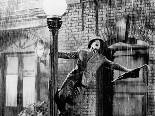 Von Canvas35 Singing in The Rain Film A1 Größe glänzend Poster 83,8 x 61 cm, Leinwand, Mehrfarbig, 62 x 0,5 x 92 cm