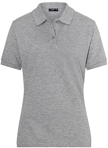 James & Nicholson Damenpolo Classic - Piqué-Poloshirt mit gestrickten Bündchen