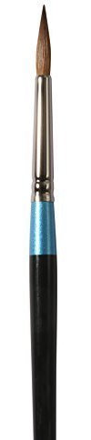 Daler-Rowney Aquafine Artists Watercolour Paint Brush - Sable Hair Round Size 8