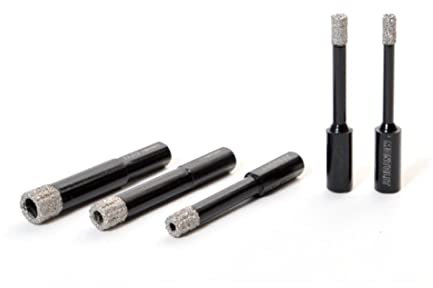 Diamant-Fräse mit Wasser, verwendbar sowohl auf tragbaren als auch festen Bohrmaschinen zum Bohren von Steinzeug, Keramik, Monokochfeld, Granit, Marmor.