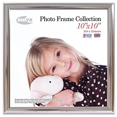 INOV8 Framing Photo Frame Chrome 10x10 1PK