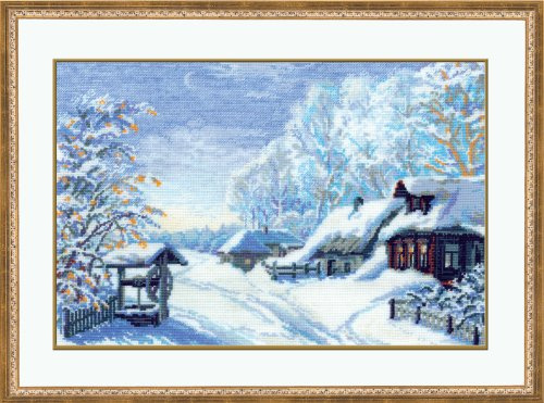 Riolis Kreuzstich-Set Russischer Winter, Zählmuster