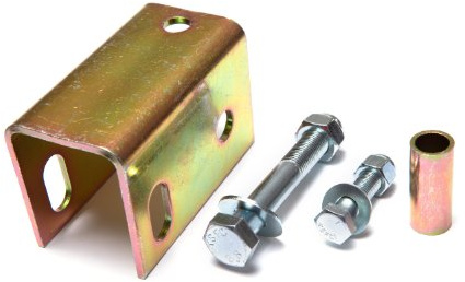 Rugged Ridge 18305.04 Hintere Schienenstange Umstellungshalterung für Jeep Wrangler YJ 1985-1995