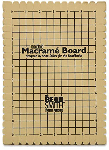 Beadsmith Mini Macrame Project Board-17,9 x 25,4 cm