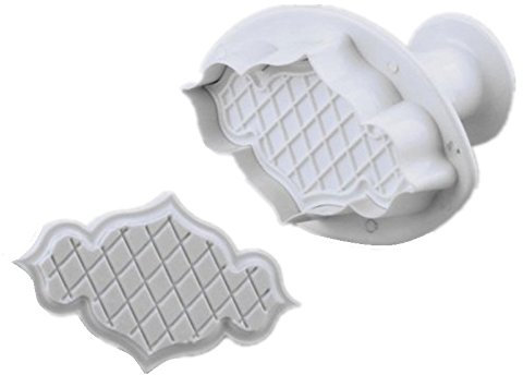 Allforhome Silikonform für Kuchen Fondant Kekse Ausstechform 2 x beleuchteter Spiegel mit Holzrahmen konvexer Formen für Eis am Stiel für Cake Förmchen für Kuchendekoration Ausstechformen