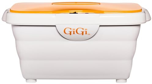 Gigi Paraffin Wax Warmer - Professional Grade Paraffin Bath for Manicures and Pedicures - Includes 6 lbs. of Paraffin Wax - Digital Temperature Control and Ergonomic Design for Comfort and Relaxation