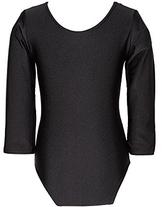 Hi-Co School Sport Dance or Gymnastics Leotard Black 5-6 Years