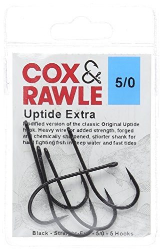 Cox & Rawle Up Tide Extra Hook - Black, Size 5/0