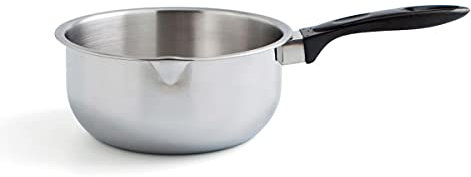 Quid Aneto Cazo Acero Inoxidable 18cm - 2,03l Acero Inox Apto Vitrocerámica Apto Inducción