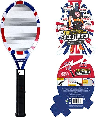 The Executioner UK Patriot Fliegenvernichter Mückenklatsche Schläger Wespen Bug Zapper Indoor Outdoor über 50 cm lang Limited Edition