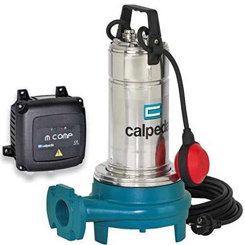 Calpeda - Pompa sommergibile Dilaceratrice acqua usata GQG6-21 m, 1,1 kW, 1,5 HP, 230 V, 50 Hz