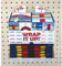 Kwik Tek wr-12100 Wrap It Up. Marine 100 DISPLAY sortiert Farben