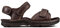 Clarks Men's Atl Part Sandals, Braun (Dark Brown Lea), 7 UK
