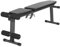 GYRONETICS® Hantelbank - Multifunktion, Rückenlehne 8-Fach und Sitz 3-Fach verstellbar, klappbar, 120 x 33 x 46 cm - Schrägbank, Trainingsbank, Negativbank, Flachbank, Sit Up Bank, Fitness