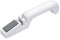 KitchenCraft Kitchen Knife Sharpener with Scissor Sharpening Tool, Easy to Use 3 in 1 Design, 22 x 3 x 4.5 cm, White